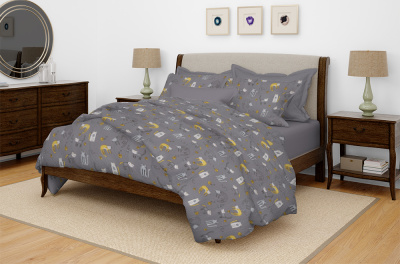 Поплин 220 ИВ 110 гр/м.кв. Цап-царап - изображение