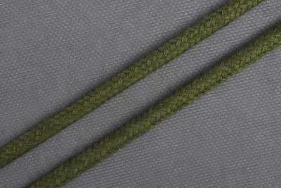 Шнур круглый х/б 5,5мм с х/б наполнителем Хаки - изображение