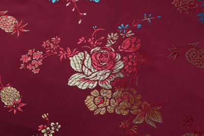 Жаккард 3169 Бордовый - изображение