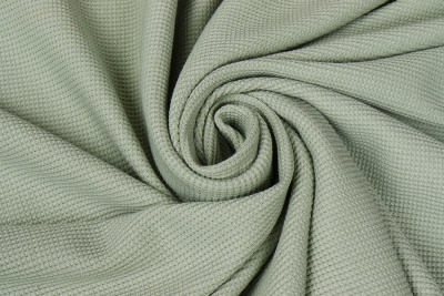 Трикотаж евро-вязка 340 гр/м.кв. Шалфей - изображение