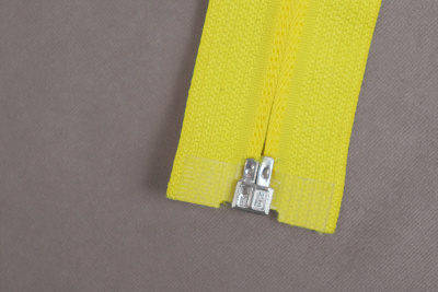 Молния разъемная 60см Т5 спираль  Желтый 110 - изображение