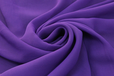 Шифон однотонный Фиолетовый - изображение