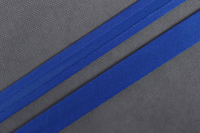 Атласная косая бейка 15мм Синий 213 - изображение