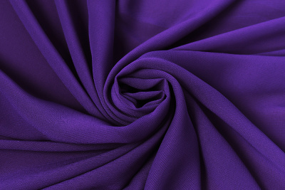 Шифон-креп 100/17 80гр/м.кв. Фиолетовый - изображение
