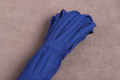 Киперная лента 5мм х/б КЛ Синий - изображение