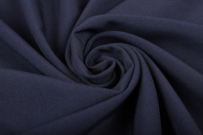 Ткань костюмная Zara Т.синий 15 - изображение