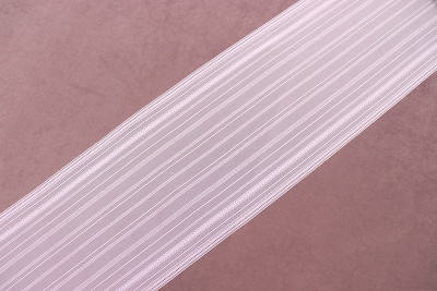 Кружево эластичное 160мм Белый - изображение