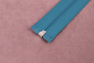 Молния разъемная 75см Т5 спираль Морская волна 210 - изображение