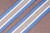 Лента ременная 40мм стропа полоса Голубой/Белый/Серый