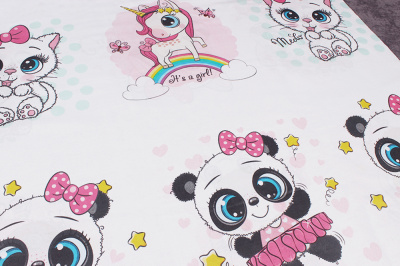 Перкаль наб 150 Тейково Малыши девочки - изображение