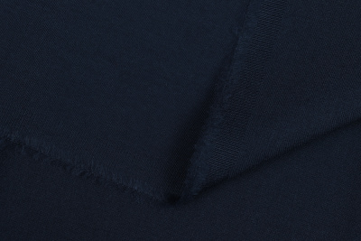 Костюмная (лоскут) 0810 Т.синий - изображение