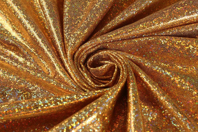 Голограмма точки Ярко-золотой - изображение