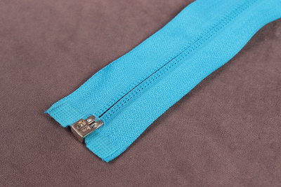 Молния 75см Т5 разъемная спираль Т.Голубой 208 - изображение