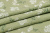 Муслин хлопковый набивной 130гр/м.кв. Веточка на зеленом