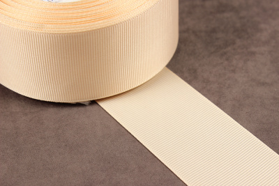 Репсовая лента 40мм Св.персиковый - изображение