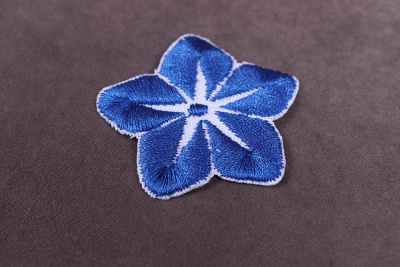 Термоаппликация 45мм Цветок Ассорти - изображение