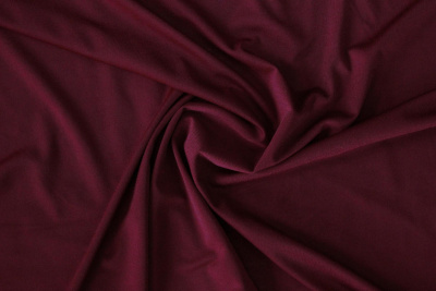 Трикотаж масло Бордовый - изображение
