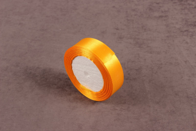 Лента атласная 25мм Оранжевый №016 - изображение