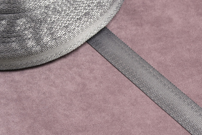 Тесьма брючная 15мм Серый КЛ - изображение