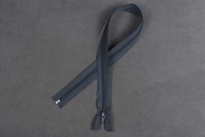 Молния разъемная 60см Т5 спираль Gamma Т.Серый 309 - изображение