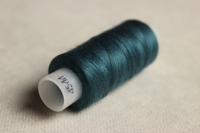 Нитки 45лл 200м лавсан Россия  Т.бирюзовый 2708 - изображение