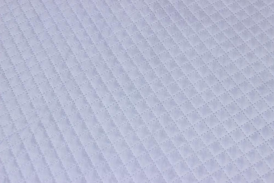 Стежка на капроне мелкая клетка Белый - изображение