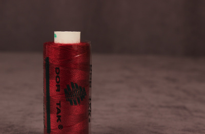 Нитки Dor Tak 40/2 400 ярд 462 Бордовый - изображение