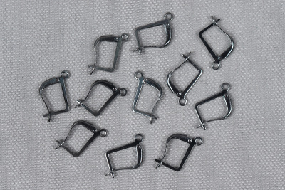 Швензы 15мм английская застежка Т. Никель - изображение