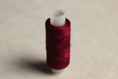 Нитки 45лл 200м лавсан Россия  Вишневый 1212 - изображение
