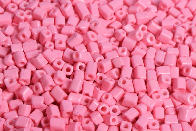 Бисер квадратный Розовый - изображение