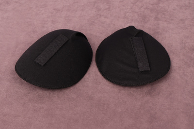 Подплечники реглан с контактной лентой 100*130мм Черный - изображение