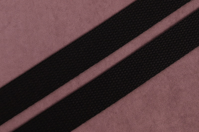 Лента ременная 25мм канвас SA25 Черный - изображение