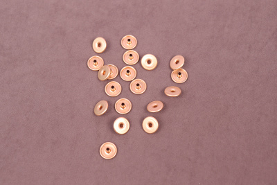 Кнопки пробивные потайные 12,5мм Альфа Золото матовый - изображение