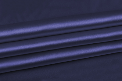 Атлас однотонный Йоко-йоко Т.синий - изображение