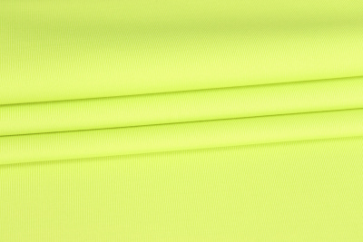 Трикотаж спортивный 27012 270гр/м.кв. Люминесцентно-желтый - изображение