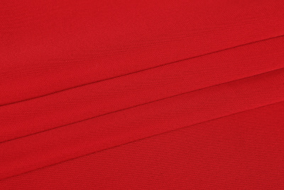 Атлас-стрейч 54016 Красный - изображение