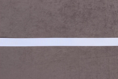 Репсовая лента 15мм Белый - изображение