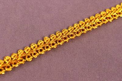Тесьма 9мм Шанель Яркое золото - изображение