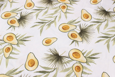 Интерьерная ткань DUCK с тефлоновым покрытием Авокадо - изображение