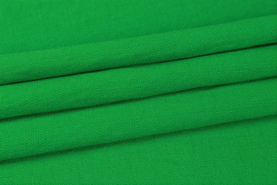 Вискоза фактурная 27911 Ярко-зеленый - изображение