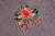 Аппликация пришивная Цветок с бахромой