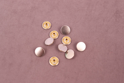 Кнопки пробивные 15мм декоративная Матовый Никель - изображение
