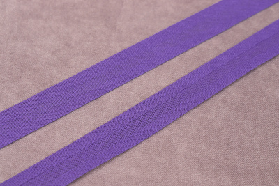 Косая бейка 15мм х/б Фиолетовый 7074 - изображение