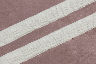 Киперная лента 25мм Суровый лен - изображение